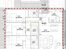 Apartament Luksoz 3+1+2 me Verandë të Madhe dhe Pishinë Priv