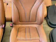 BMW G30 Extended Cognac Brown Sport Seat Interior Kit (2017–2019) WhatsApp contact:+1 3055042855