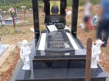 Memorial I Personalizuar | Punume Varresh | Qivuresh Bulqize | Granit I Zi Me Kollona