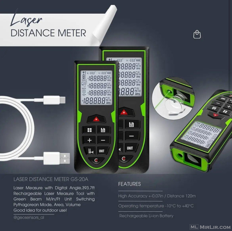 Laser Distance Meter-GS 20A