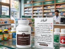 Buy Now Real Mushrooms Lion’s Mane 120 Capsules Price in Okara