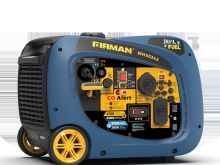 FIRMAN Dual Fuel Inverter Portable Generator – 4125W Electric Start with CO ALERT