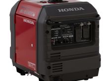 Honda Eu 3000-Watt Portable Inverter Generator – Gasoline Single Fuel with Electric Start